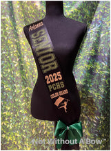 Load image into Gallery viewer, Senior Sash 2027 - Cheer Dance Basketball Soccer Drill Team Gymnastics Color Guard - Wide Sash - Customize Colors