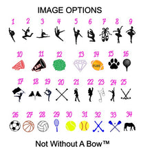 Load image into Gallery viewer, Drill Team Double Baton Senior Sash - Customize Colors - Optional Pin Bow