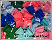 Load image into Gallery viewer, Personalized Cheer Bow | Customize Colors