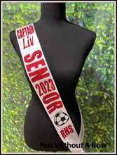 Load image into Gallery viewer, Soccer Sash - Captain Sash - Customize Colors