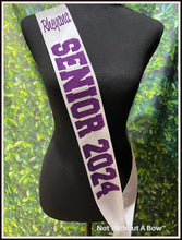Load image into Gallery viewer, Custom Sash - Senior Sash - Graduation Sash 2026 - Customize Colors