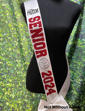 Load image into Gallery viewer, Volleyball Senior Sash - Custom Sash - Senior Sash - Customize Colors