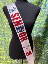 Load image into Gallery viewer, Senior Sash - Lacrosse Senior Sash - Customize Colors