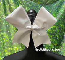 Load image into Gallery viewer, Signature Bow - Autograph Cheer Bow - Write On Bow - Customize Colors