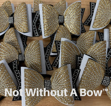 Load image into Gallery viewer, Rhinestone Burst Glitter Triple Layer Dolly Cheer Bow