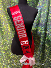 Load image into Gallery viewer, Dance Senior Night Sash - Dance Senior 2026 - Wide Sash - Customize Colors
