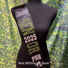 Load image into Gallery viewer, Band Chorus Music Senior 2027 Sash - Wide Sash - Customize Colors