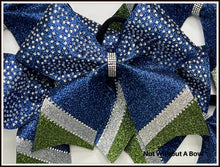 Load image into Gallery viewer, Intensity Bling Rhinestone Glitter Cheer Bow | NWAB Exclusive