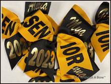 Load image into Gallery viewer, Senior Cheer Bow - Senior Softball Bow - Graduation Year Bow | NWAB Exclusive