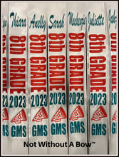 Load image into Gallery viewer, 8th Grade Sash - 8th Grade Cheer Sash - Customize Colors