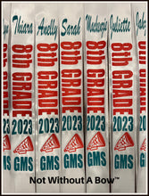 Load image into Gallery viewer, 8th Grade Sash - 8th Grade Cheer Sash - Customize Colors
