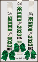 Load image into Gallery viewer, Tennis Senior Night Sash - Customize Colors