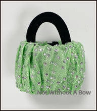 Load image into Gallery viewer, Rhinestone Scrunchie PonyTail Cuff - Solid Color