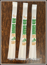 Load image into Gallery viewer, 8th Grade Sash - 8th Grade Dance Sash - Customize Colors