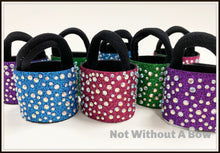 Load image into Gallery viewer, Glitter Rhinestone PonyTail Cuff - Clear or AB Rhinestones