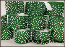 Load image into Gallery viewer, Glitter Rhinestone PonyTail Cuff - Clear or AB Rhinestones