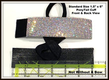 Load image into Gallery viewer, Rhinestone PonyTail Cuff - Solid Color