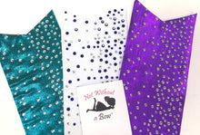 Load image into Gallery viewer, Waterfall Rhinestone Cheer Bow - Clear or AB Crystal