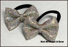 Load image into Gallery viewer, Mini Full Bling Rhinestone Pigtail Cheer Bows