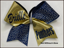 Load image into Gallery viewer, Rhinestone Personalized Cheer Bow | NWAB Exclusive