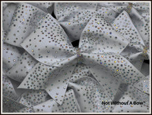Load image into Gallery viewer, Waterfall Rhinestone Cheer Bow - Clear or AB Crystal