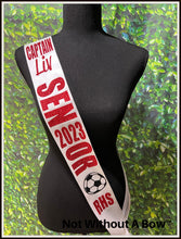 Load image into Gallery viewer, Soccer Sash - Captain Sash - Customize Colors
