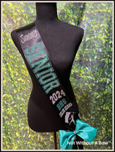 Load image into Gallery viewer, Color Guard Senior Sash - Color Guard Flag Senior Night Sash - Color Guard Senior 2024 - Wide Sash - Customize Colors
