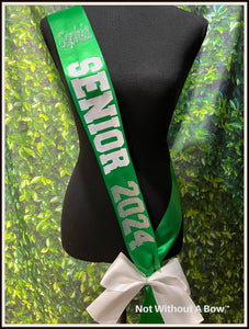 Senior 2025 Sash -  Customize Colors