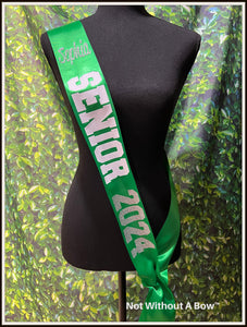 Senior 2025 Sash -  Customize Colors