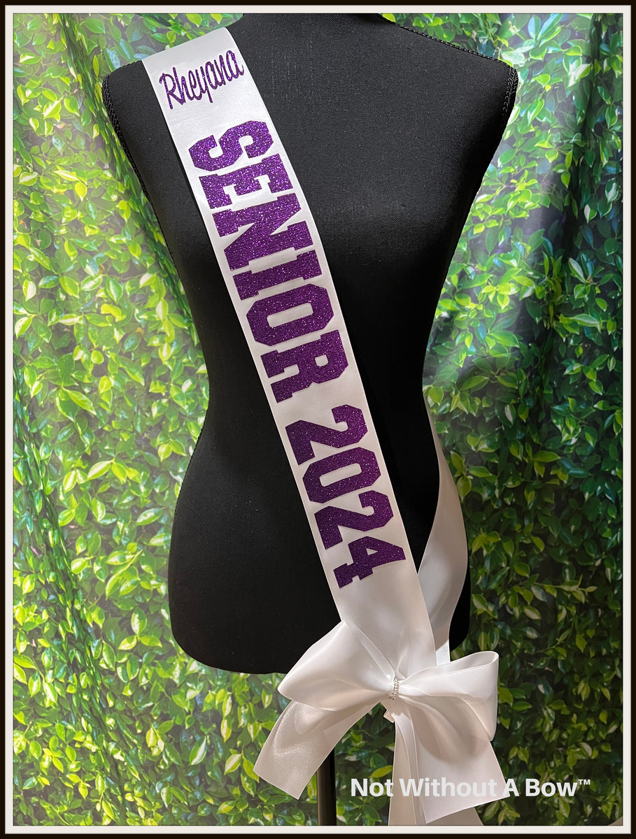 Custom Sash - Senior Sash - Graduation Sash 2025 - Customize Colors ...