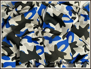 Camouflage Cheer Bow | Customize Colors | NWAB Exclusive