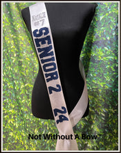 Load image into Gallery viewer, Volleyball Senior Sash -  Customize Colors
