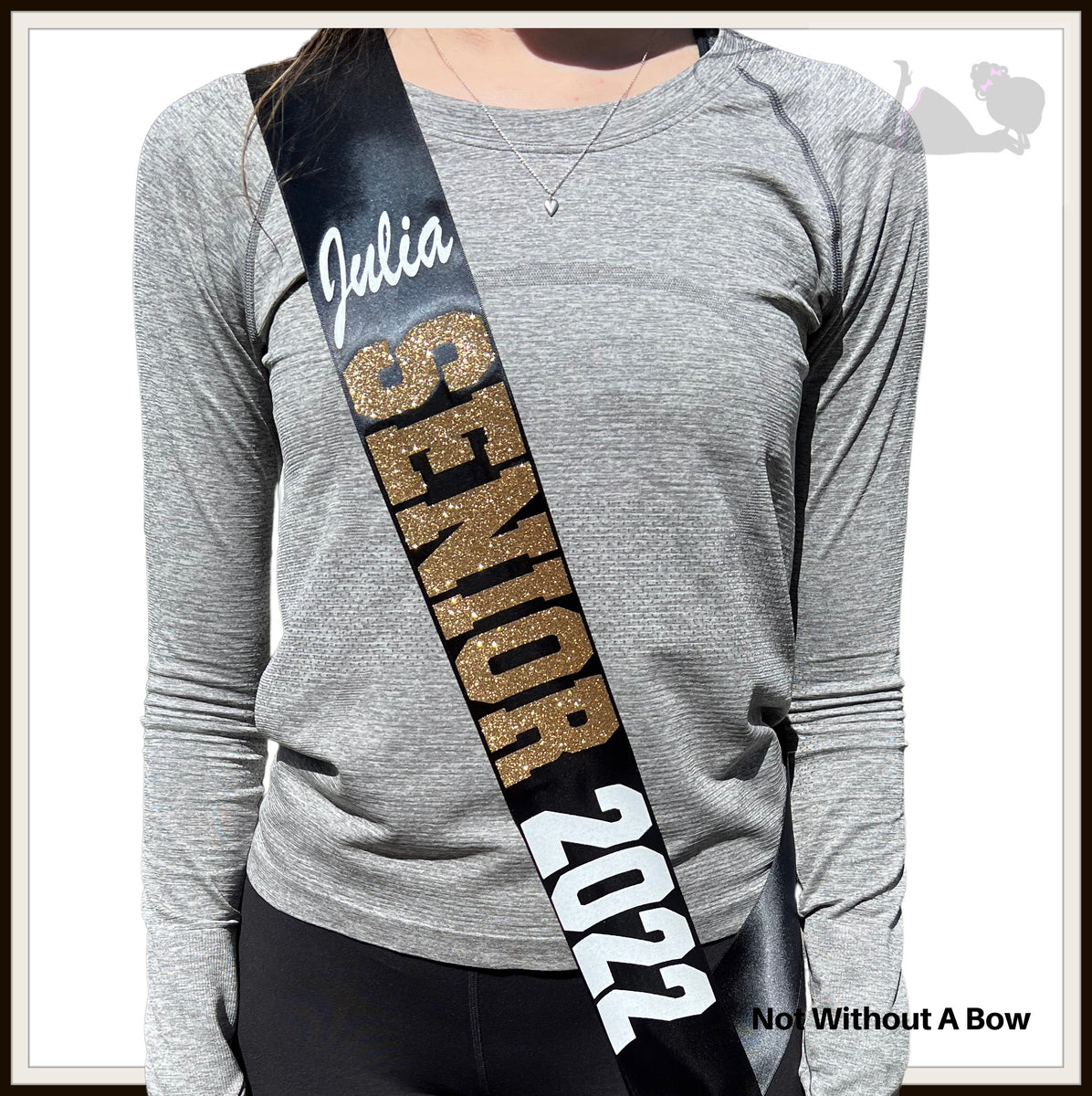 "Wanna Party Notty @40" Birthday Sash | Black Satin 40th Birthday Party Sash With Red Lips - View #2