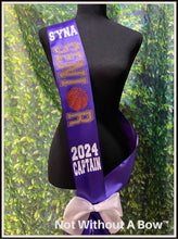 Load image into Gallery viewer, Basketball Senior Night Sash - Basketball Senior 2024 - Wide Sash - Customize Colors

