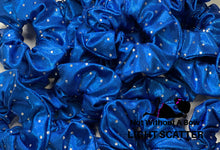 Load image into Gallery viewer, Light Scatter Rhinestone Scrunchie - Clear Rhinestones
