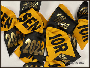 Senior Cheer Bow - Senior Softball Bow -  Graduation Year Bow  |  NWAB Exclusive