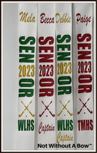 Load image into Gallery viewer, Field Hockey Senior Sash -  Senior Sash - Field Hockey Sash - Captain Sash - Customize Colors
