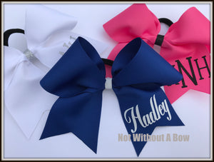 Personalized Cheer Bow | Customize Colors