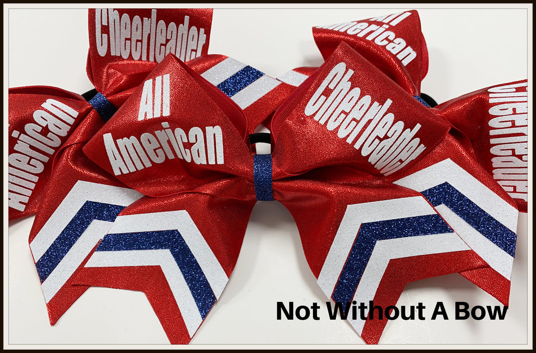 All American Cheerleader Cheer Bow | NWAB Exclusive