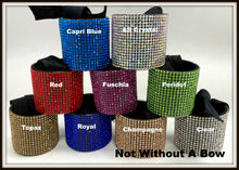 Load image into Gallery viewer, Rhinestone PonyTail Cuff - Solid Color
