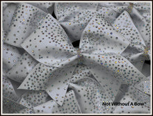 Load image into Gallery viewer, Waterfall Rhinestone Cheer Bow - Clear or AB Crystal
